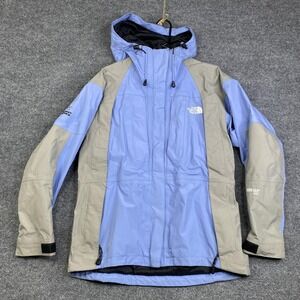The North Face Jacket Womens Medium Blue Gray Summit Series XCR GORE-TEX Hooded